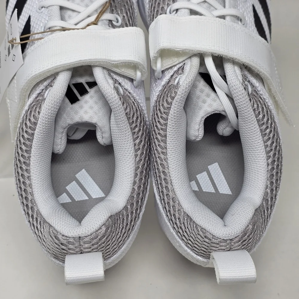 Adidas Powerlift 5 Powerlifting Weightlifting Shoes White GY8919 Men Size 16 New